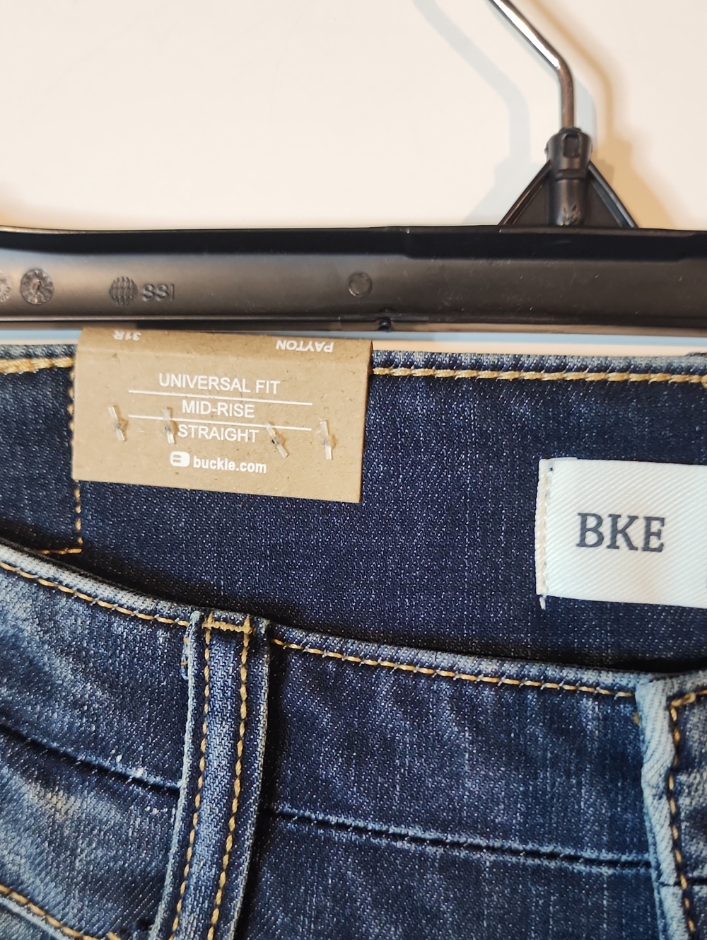 BKE Payton Universal Fit Mid Rise Straight NWT Size 31 - Picture 5 of 10